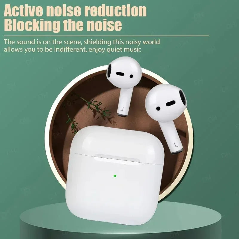 2024 Air Pro 4 TWS Wireless Bluetooth Earphones Headphones Mini Earpone Headset For PC Android Apple iPhone Earbuds Accessories